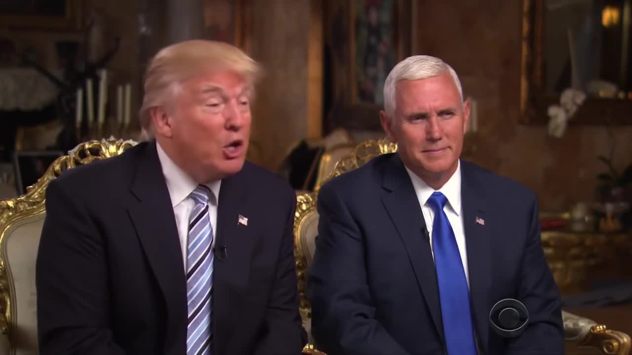 Donald Trump and Mike Pence Blank Meme Template