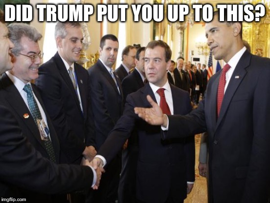 DID TRUMP PUT YOU UP TO THIS? | made w/ Imgflip meme maker