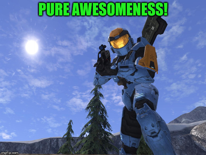 Demonic Penguin Halo 3 | PURE AWESOMENESS! | image tagged in demonic penguin halo 3 | made w/ Imgflip meme maker