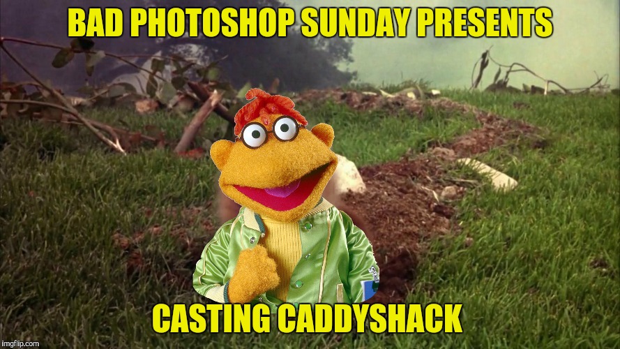 I'm Alright! | BAD PHOTOSHOP SUNDAY PRESENTS; CASTING CADDYSHACK | image tagged in gopher,caddyshack,bad photoshop sunday,scooter | made w/ Imgflip meme maker