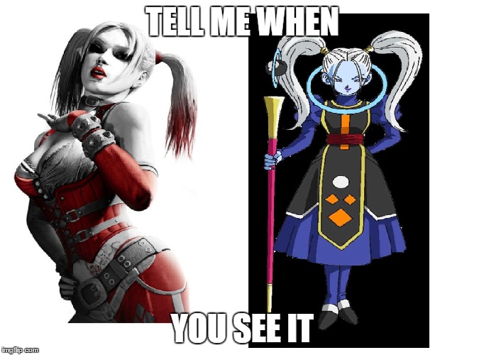 TELL ME WHEN; YOU SEE IT | image tagged in dragonball super | made w/ Imgflip meme maker