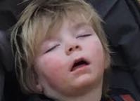 High Quality Sleeping kid Blank Meme Template