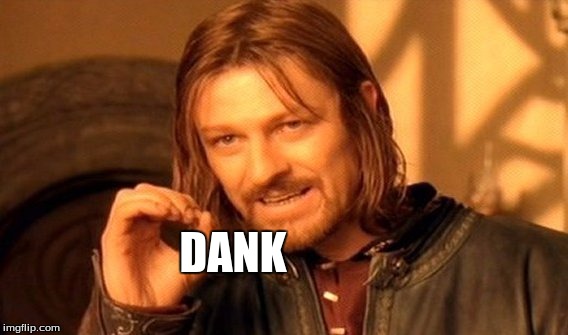 One Does Not Simply Meme | DANK | image tagged in memes,one does not simply | made w/ Imgflip meme maker