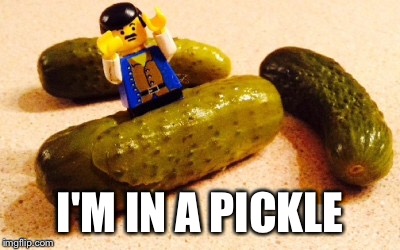 I'M IN A PICKLE | made w/ Imgflip meme maker
