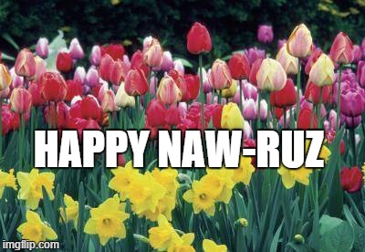 Happy Naw-Ruz | HAPPY NAW-RUZ | image tagged in naw-ruz,baha'i,baha'i new year | made w/ Imgflip meme maker