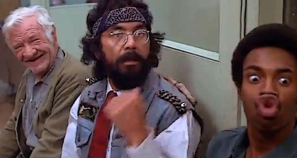 High Quality chong back there cheech Blank Meme Template