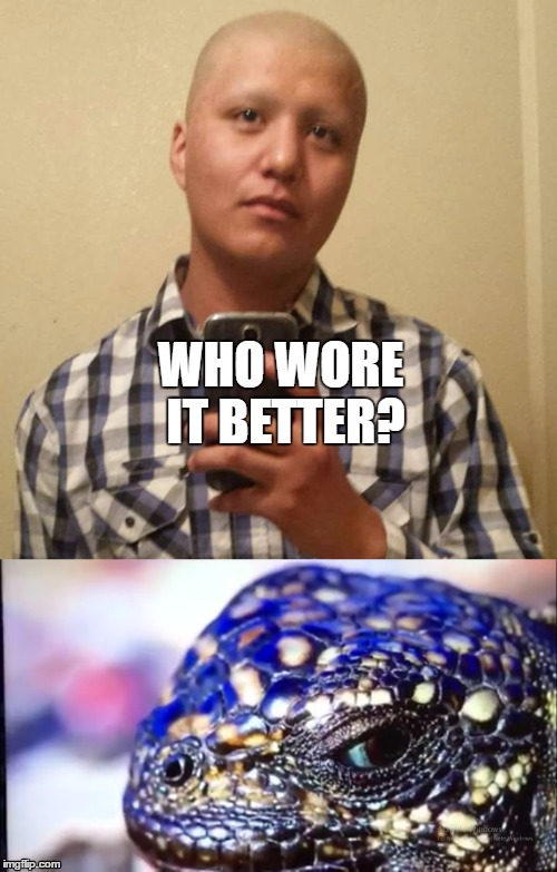 Who wore it better? | WHO WORE IT BETTER? | image tagged in who wore it better | made w/ Imgflip meme maker