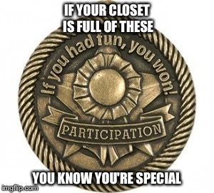 IF YOUR CLOSET IS FULL OF THESE YOU KNOW YOU'RE SPECIAL | made w/ Imgflip meme maker