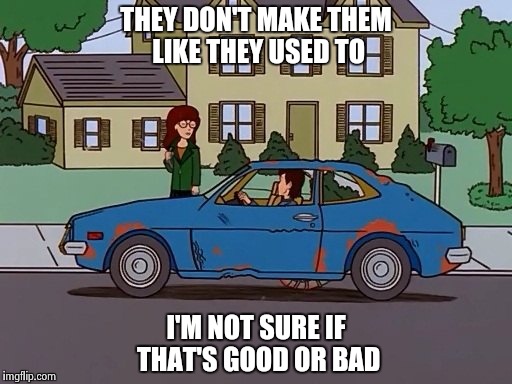 The Ford Pinto , the first car with Self-Destruct ! | THEY DON'T MAKE THEM LIKE THEY USED TO I'M NOT SURE IF THAT'S GOOD OR BAD | image tagged in 1971 pinto,explosion,safety,cars | made w/ Imgflip meme maker