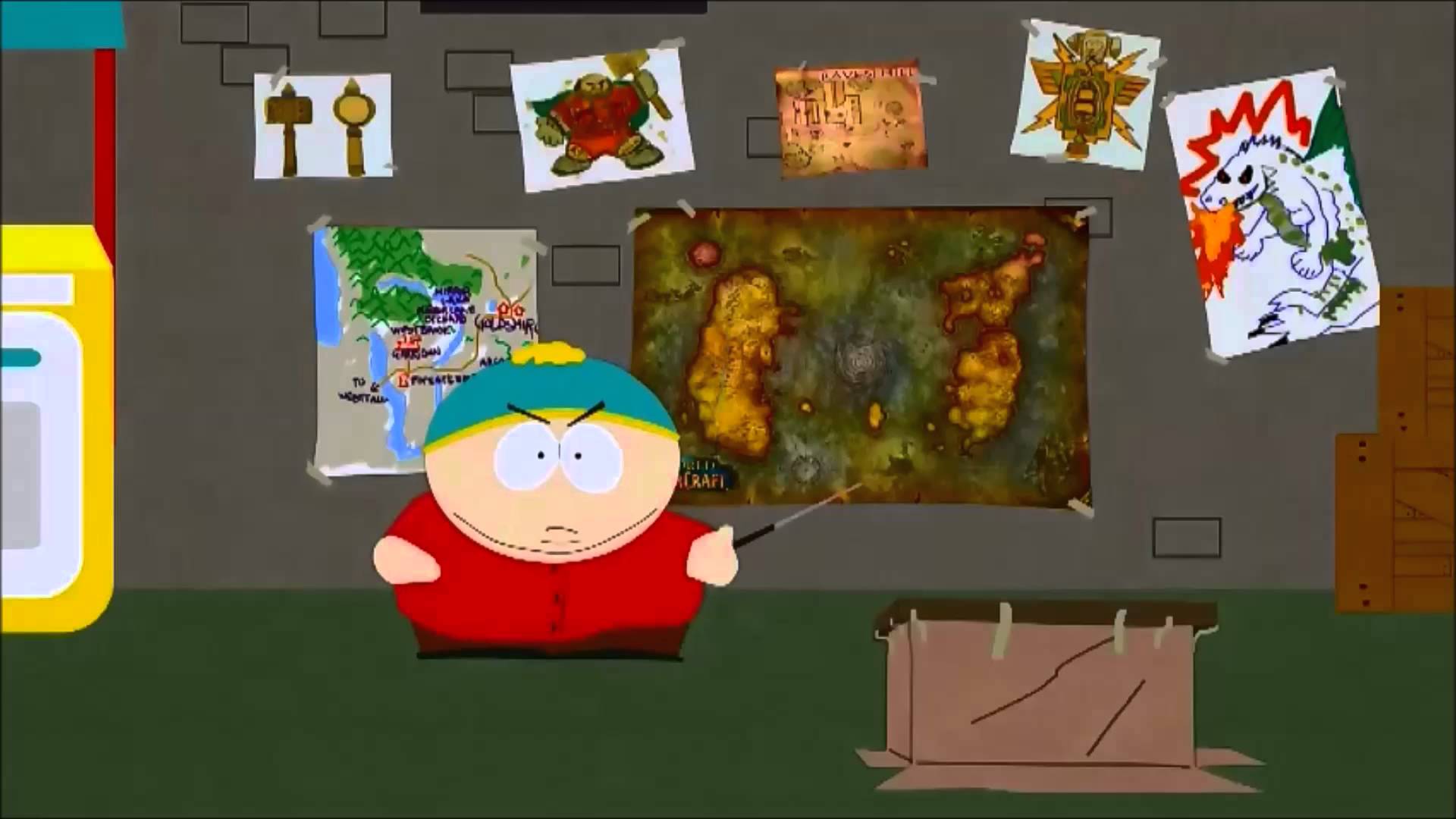 High Quality Cartman warcraft butters Blank Meme Template
