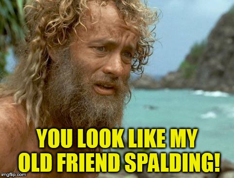 YOU LOOK LIKE MY OLD FRIEND SPALDING! | made w/ Imgflip meme maker
