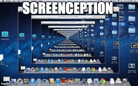 image tagged in screenception,screenshot,inception | made w/ Imgflip meme maker