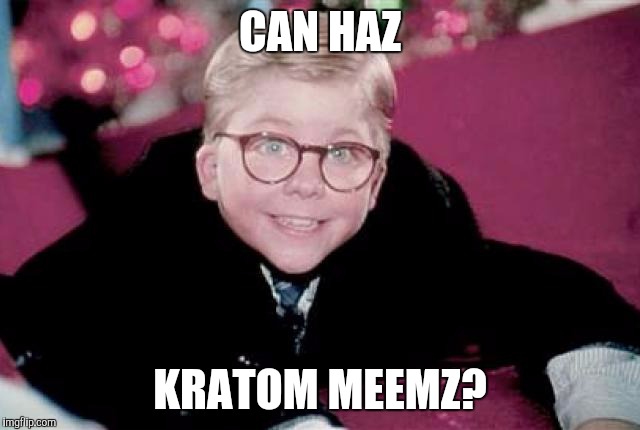ralphie from a christmas story | CAN HAZ; KRATOM MEEMZ? | image tagged in ralphie from a christmas story | made w/ Imgflip meme maker