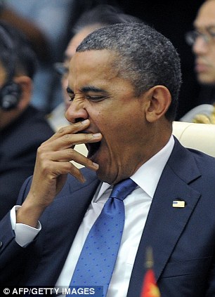 High Quality Obama Yawn Blank Meme Template
