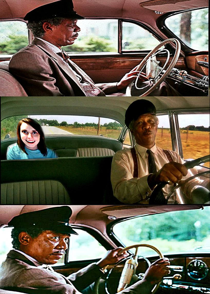 High Quality driving ms overly Blank Meme Template