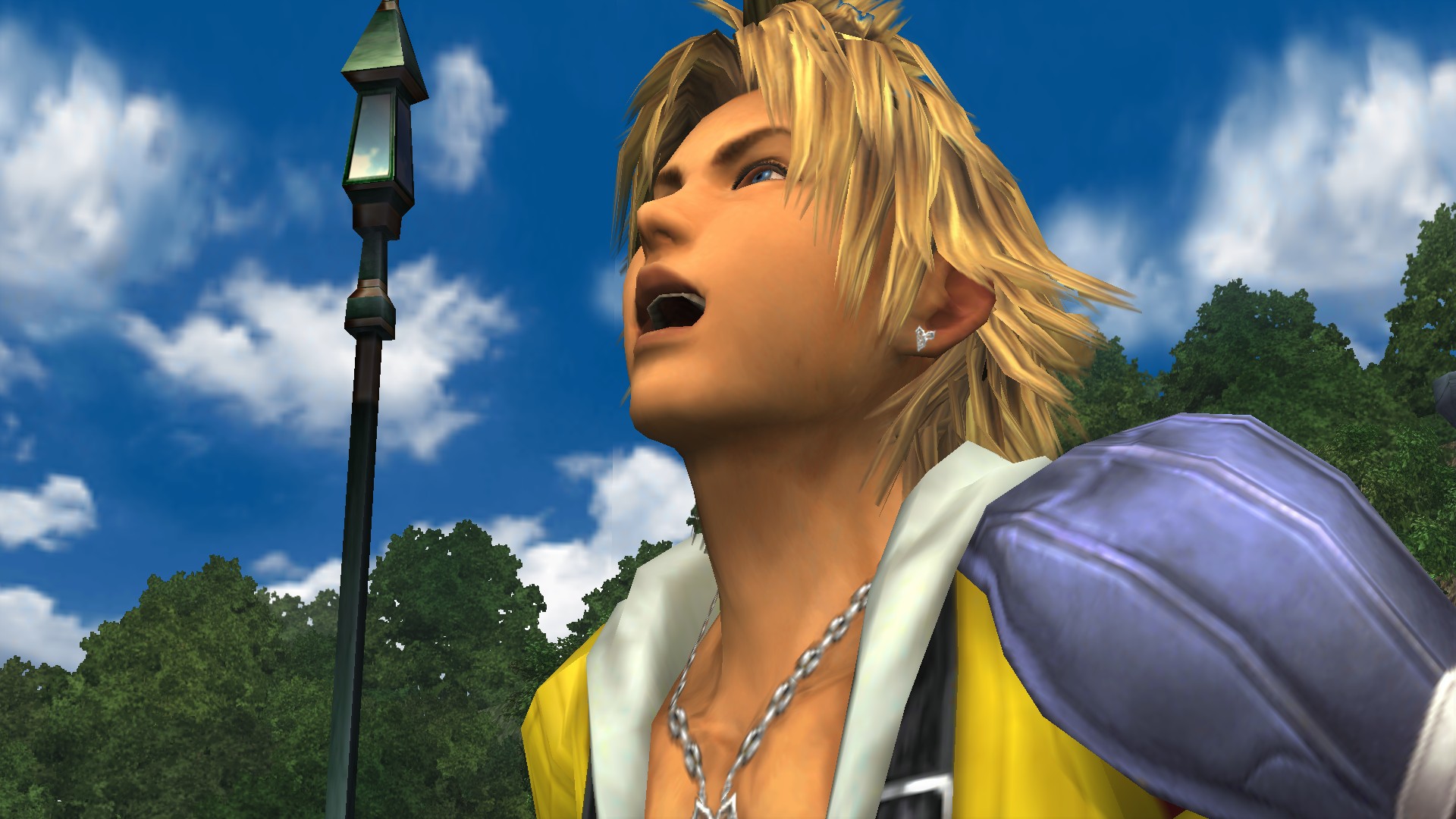 High Quality Tidus Blank Meme Template