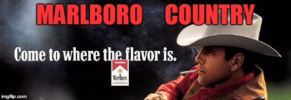 marlboro man | MARLBORO     COUNTRY | image tagged in marlboro man | made w/ Imgflip meme maker