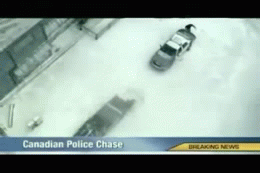 Canadian police chase
