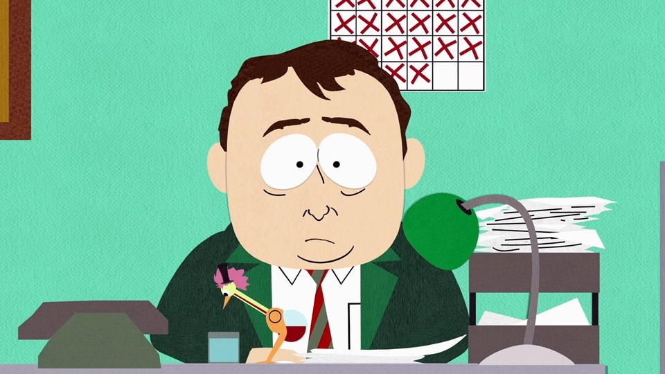 High Quality Mall manager south park Blank Meme Template