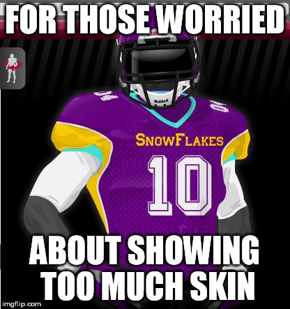 FOR THOSE WORRIED ABOUT SHOWING TOO MUCH SKIN | made w/ Imgflip meme maker