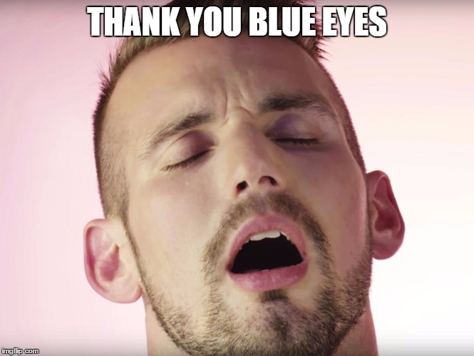 THANK YOU BLUE EYES | made w/ Imgflip meme maker