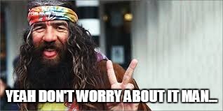 Hippycryte | YEAH DON'T WORRY ABOUT IT MAN... | image tagged in hippycryte | made w/ Imgflip meme maker