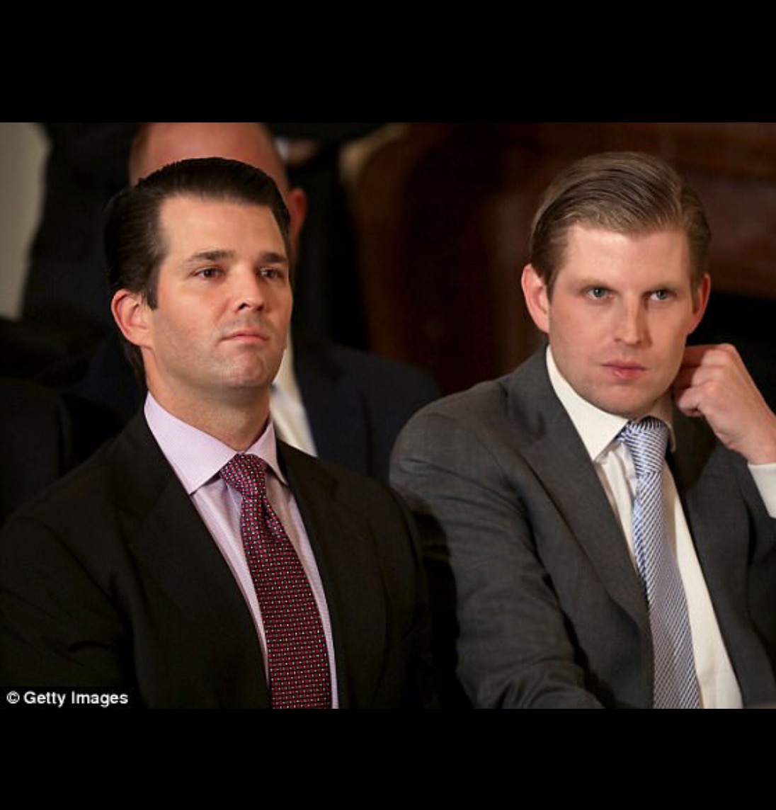 Donald Jr. and Eric Trump Blank Meme Template