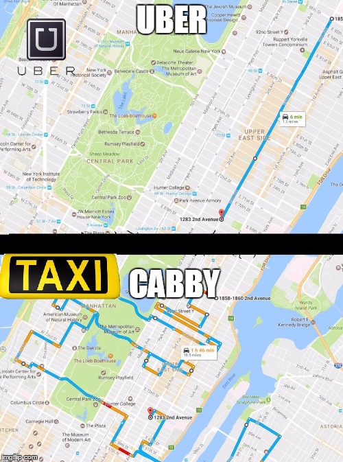 UBER; CABBY | image tagged in uber | made w/ Imgflip meme maker