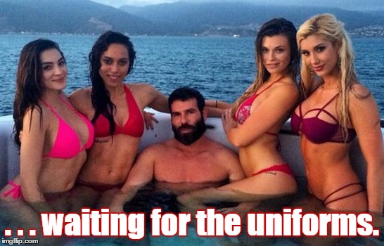 . . . waiting for the uniforms. | made w/ Imgflip meme maker