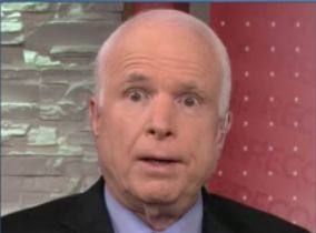 Jon McCain Shocked Blank Meme Template
