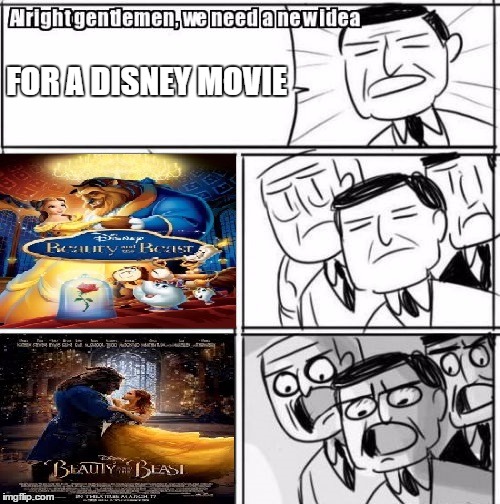 FOR A DISNEY MOVIE | image tagged in disney,hollywood,beauty and the beast | made w/ Imgflip meme maker