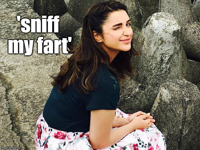 sniff | 'sniff my fart' | image tagged in fart,funny,girl,weird,sex,memes | made w/ Imgflip meme maker