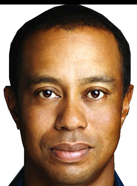 High Quality Tiger Woods Face Blank Meme Template