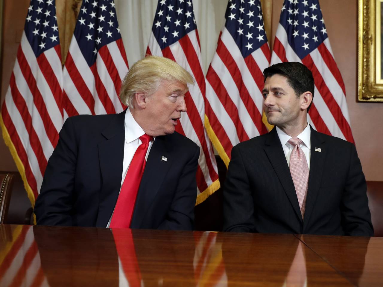 Trump Ryan Blank Meme Template