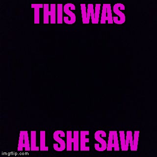 THIS WAS ALL SHE SAW | made w/ Imgflip meme maker