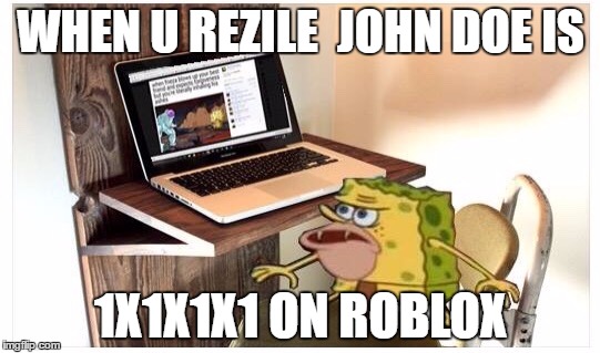 Spongegar Computer Imgflip - john roblox memes gifs imgflip