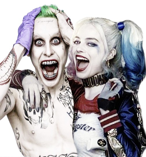 harley quinn and joker suicide squad Blank Meme Template