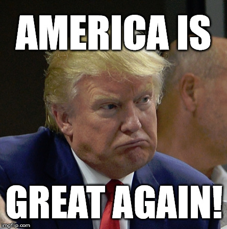 America is great  
 | AMERICA IS; GREAT AGAIN! | image tagged in trump,obamacare,great | made w/ Imgflip meme maker