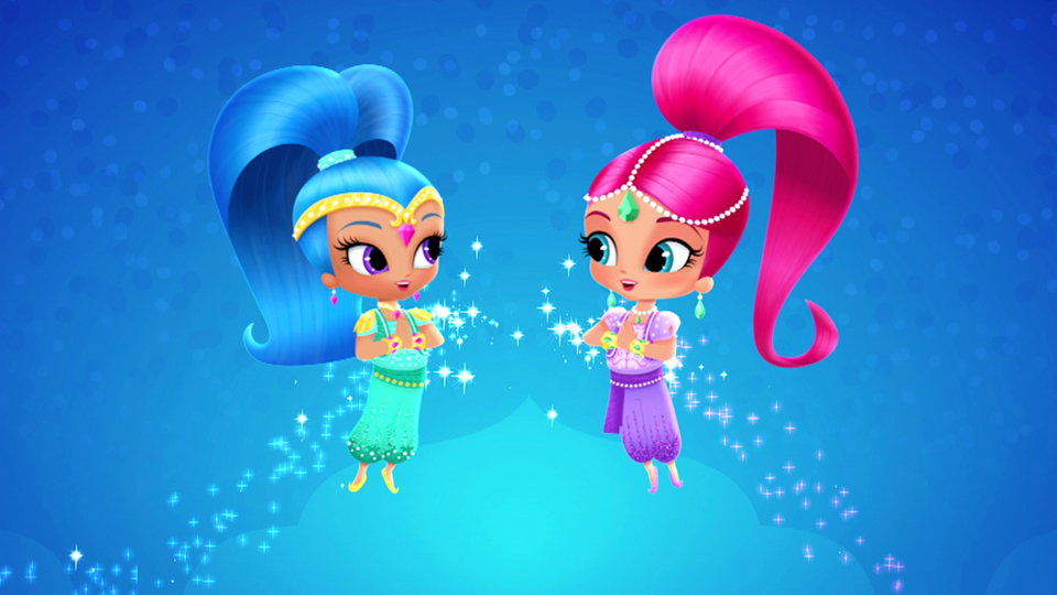 Shimmer and Shine Blank Meme Template