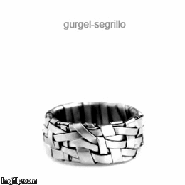woven series | image tagged in gifs,woven,rings,jewellery,irish designer,gurgel-segrillo | made w/ Imgflip video-to-gif maker