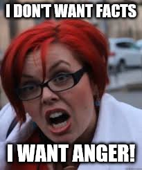 I DON'T WANT FACTS I WANT ANGER! | made w/ Imgflip meme maker