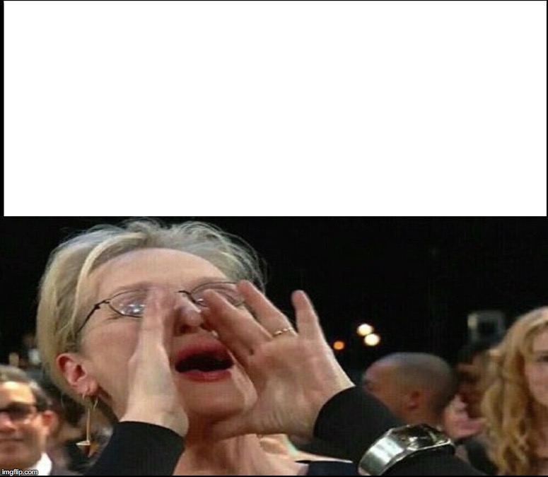 Singing Meryl Blank Meme Template