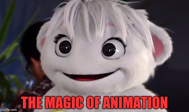 THE MAGIC OF ANIMATION | image tagged in imaginary mary | made w/ Imgflip meme maker