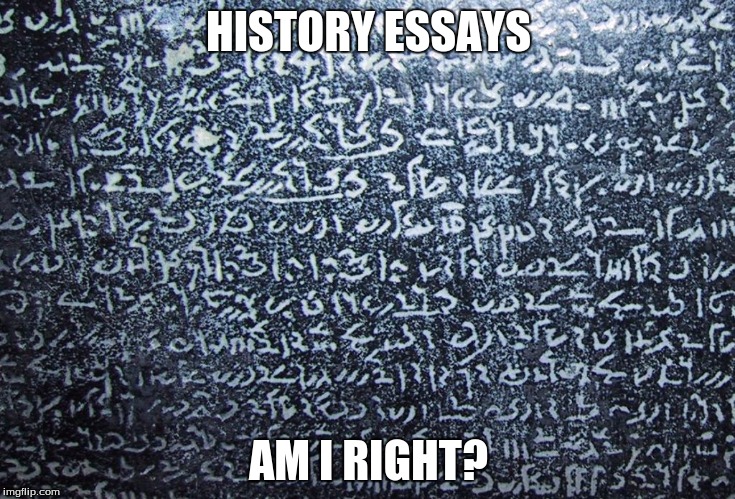 Am I Right; | HISTORY ESSAYS; AM I RIGHT? | image tagged in wtf | made w/ Imgflip meme maker