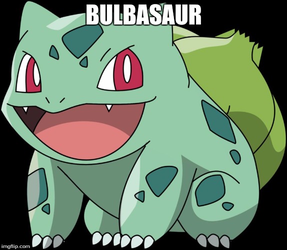 BULBASAUR | image tagged in bulbasaur's meme | made w/ Imgflip meme maker