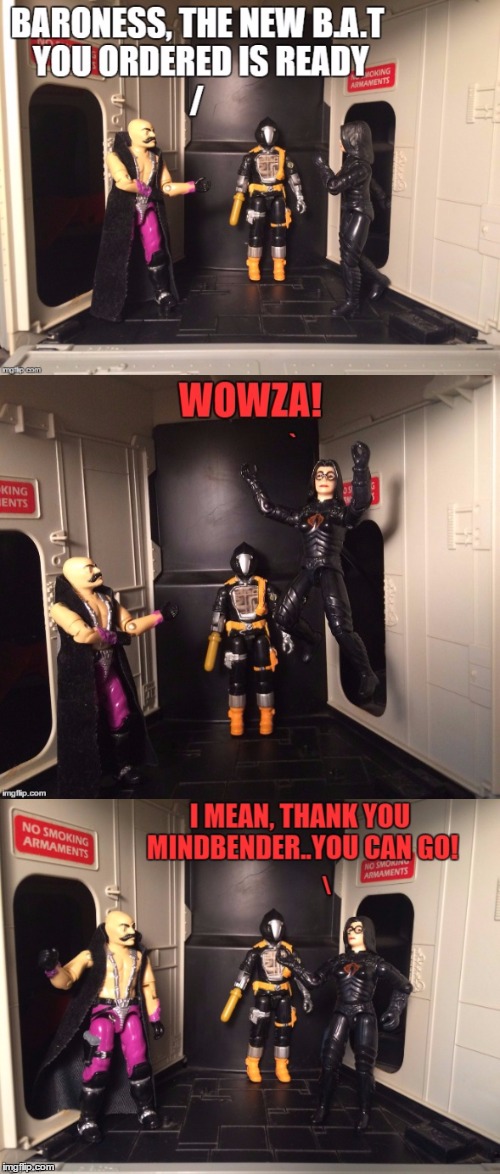 the baroness gets her very own B.A.T | image tagged in nsfw | made w/ Imgflip meme maker