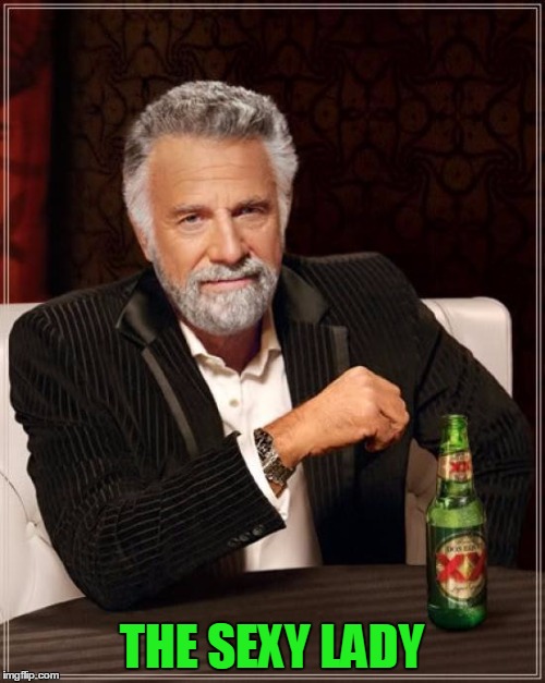 The Most Interesting Man In The World Meme | THE SEXY LADY | image tagged in memes,the most interesting man in the world | made w/ Imgflip meme maker