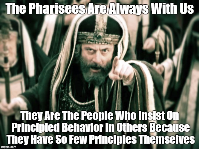 Pax on both houses: The Pharisees Are Always With Us. Here's What ...