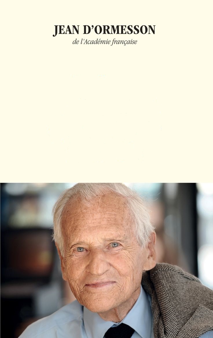 Jean D'Ormesson Book Cover Blank Meme Template