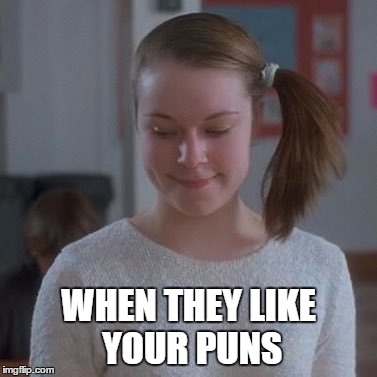 Validated Deb | WHEN THEY LIKE YOUR PUNS | image tagged in validated deb,puns,likes,notifications,validation,napoleon dynamite | made w/ Imgflip meme maker